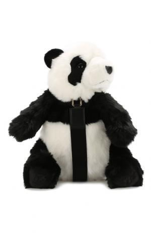 Рюкзак Vulcano Panda Dolce & Gabbana. Цвет: черный