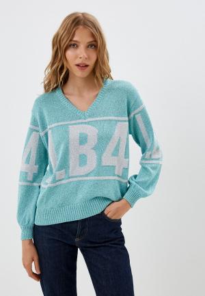 Пуловер J.B4. Цвет: бирюзовый