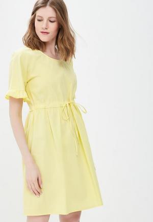 Платье Rinascimento. Цвет: желтый