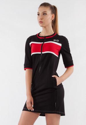 Платье Bodro Design. Цвет: черный
