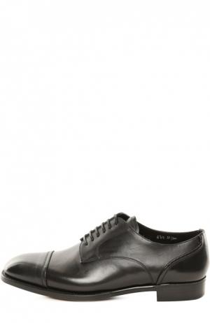 Туфли с набором аксессуаров Brioni. Цвет: черный