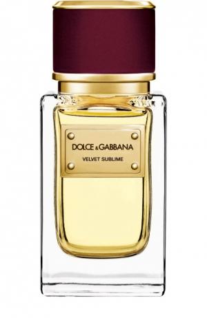 Парфюмерная вода Velvet Collection Sublime Dolce & Gabbana. Цвет: бесцветный