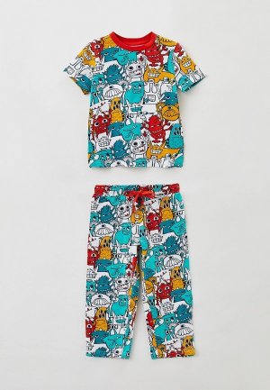 Пижама PlayToday. Цвет: разноцветный