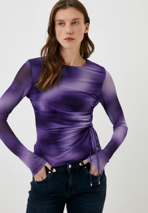 Блуза Zarina. Цвет: фиолетовый