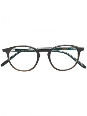 Bernhard glasses Ralph Vaessen. Цвет: коричневый