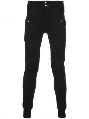 Спортивные брюки карго Balmain. Цвет: чёрный
