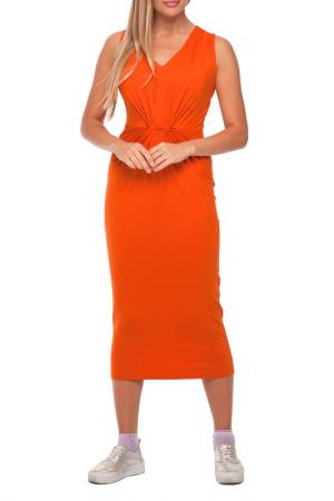 Платье Gloss. Цвет: оранжевый