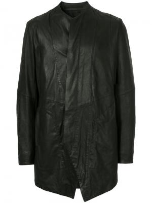 Куртка с потайной застежкой Julius. Цвет: чёрный