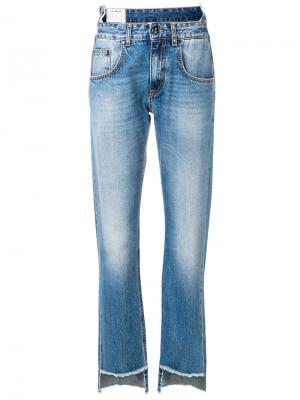 High low jeans Dondup. Цвет: синий